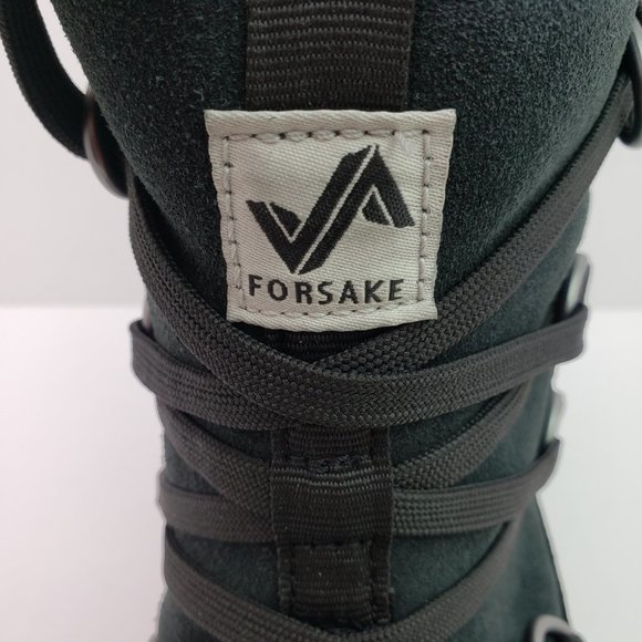 Forsake Lucie Womens Size 10 Black Leather Waterproof Outdoors Hiking Boots - Picture 9 of 15